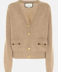 Gucci Cardigan in cashmere Beige