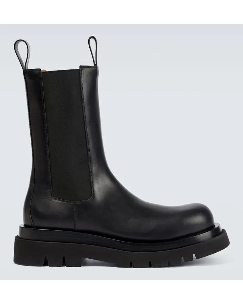 Bottega Veneta Stivaletti Lug in pelle Nero