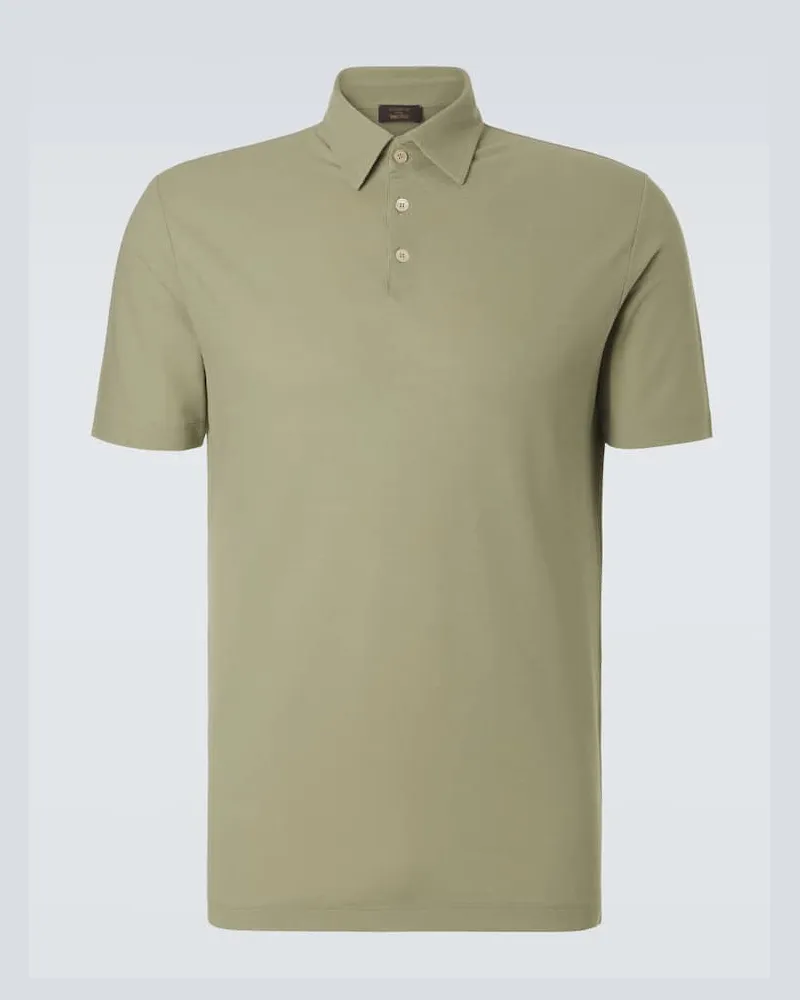 Slowear Polo Zanone in cotone Verde