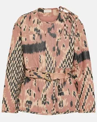 Ulla Johnson Giacca Savi con stampa Multicolore