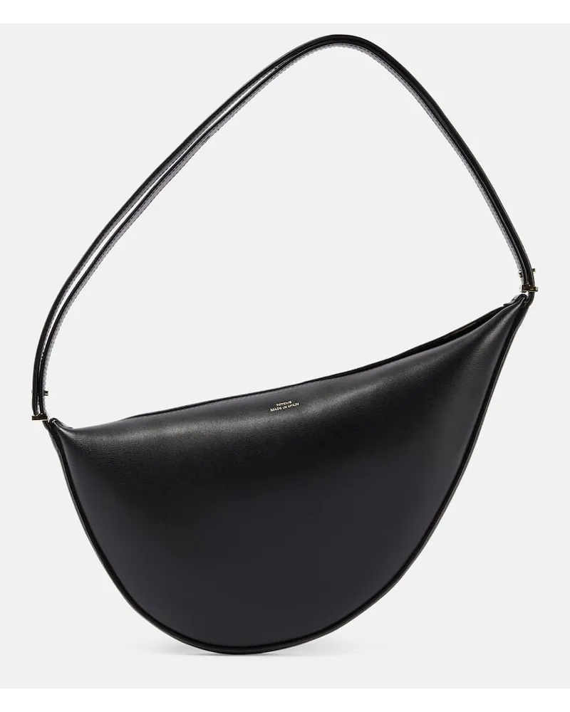 Totême Borsa a spalla Scooped in pelle Nero