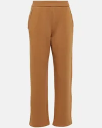 Max Mara Pantaloni Damiana in misto cotone Marrone