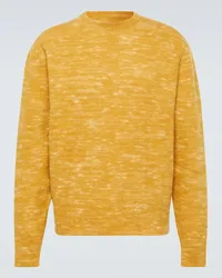 The Elder Statesman Pullover Jasper in misto cashmere Giallo