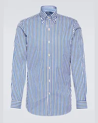 Ralph Lauren Camicia in cotone a righe Blu