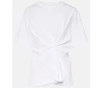 T-shirt Body Twist in jersey di cotone