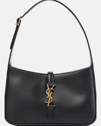 Saint Laurent Borsa a spalla Le 5 à 7 in pelle Nero