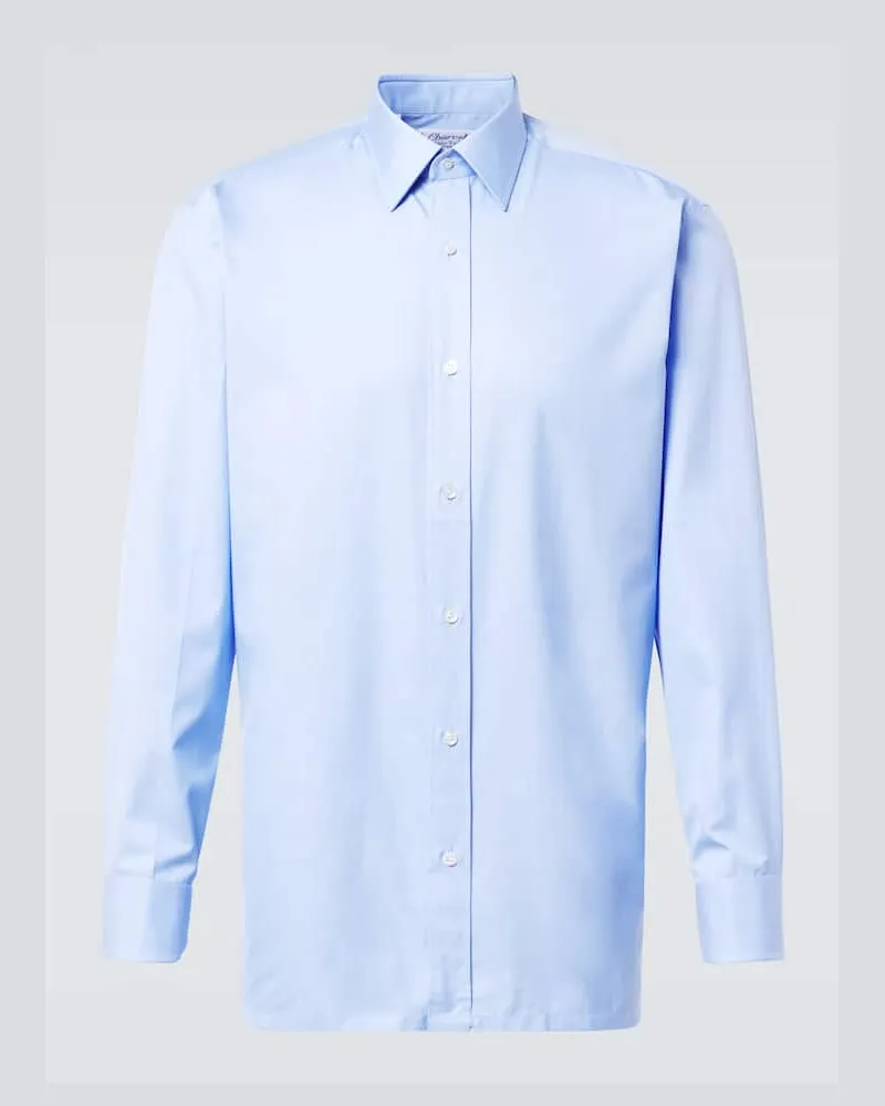 Charvet Camicia in cotone Blu