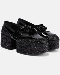 Noir Kei Ninomiya x Repetto - Sandali con plateau Nero