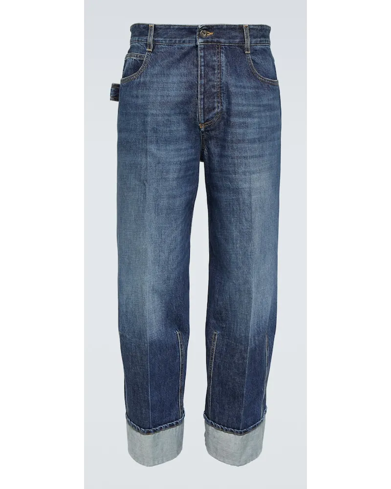 Bottega Veneta Jeans regular a vita media Blu