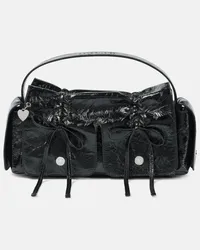 Acne Studios Borsa a spalla Multipocket in pelle Nero