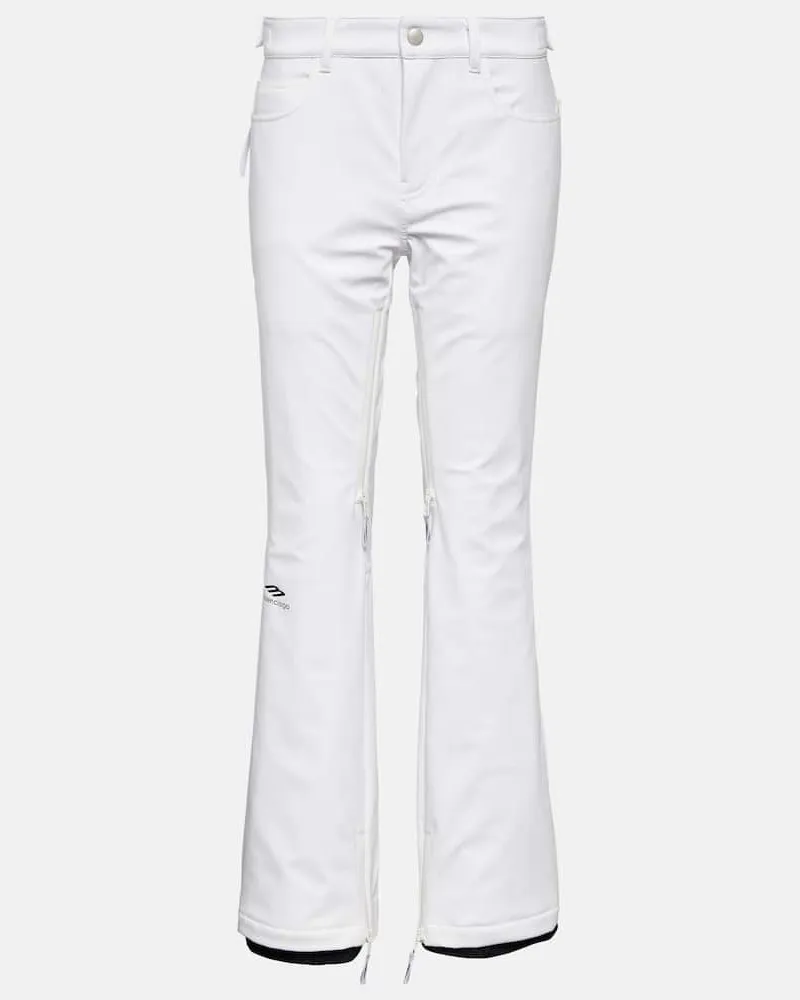 Balenciaga Pantaloni da sci 3B Sports Icon Bianco