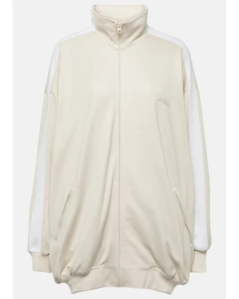 Isabel Marant Giacca sportiva oversize Rejane Bianco