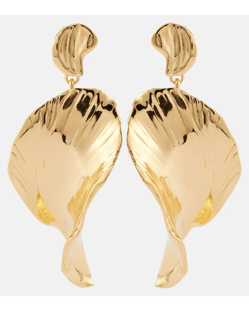 Oscar de la Renta Orecchini Petal Oro