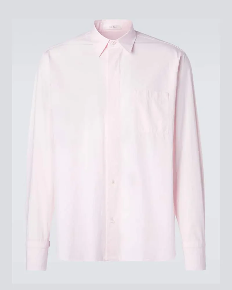 The Row Camicia Marek in popeline di cotone Rosa