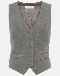 Gabriela Hearst Gilet Coleridge in lana e cashmere Grigio