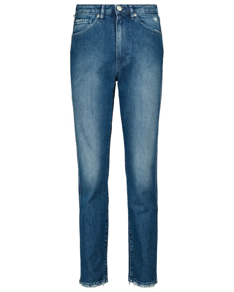 3x1 Jeans slim Claudia a vita alta Blu