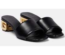 Givenchy Mules G Cube in pelle Nero