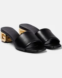 Givenchy Mules G Cube in pelle Nero