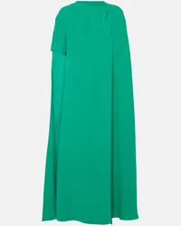 Valentino Garavani Abito lungo in Cady Couture Verde