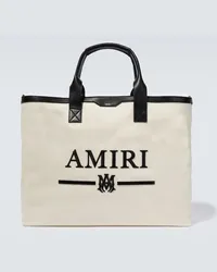 Amiri Borsa con finiture in pelle Neutro