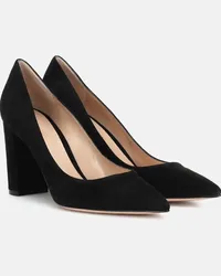 Gianvito Rossi Pumps Piper 85 in suede Nero