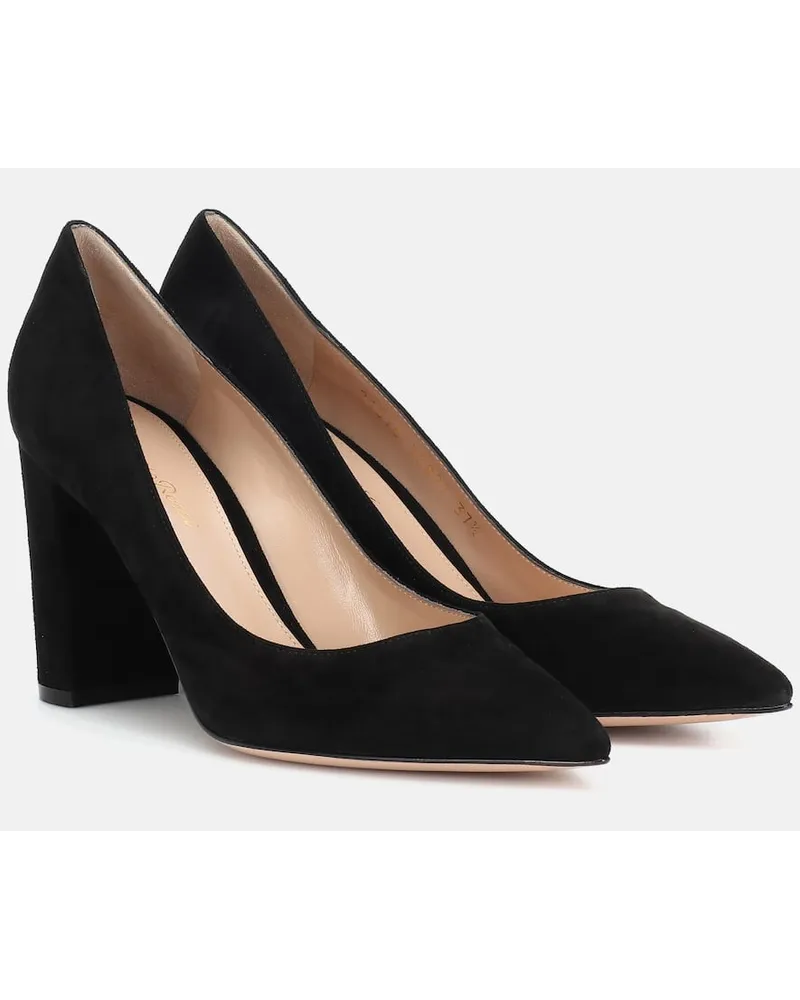 Gianvito Rossi Pumps Piper 85 in suede Nero