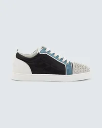 Christian Louboutin Sneakers Louis Junior Spikes in pelle Multicolore