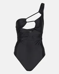 JADE SWIM Costume intero monospalla Align Nero