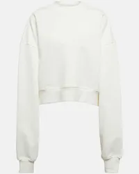 WARDROBE.NYC x Hailey Bieber - Felpa HB in pile di cotone Bianco