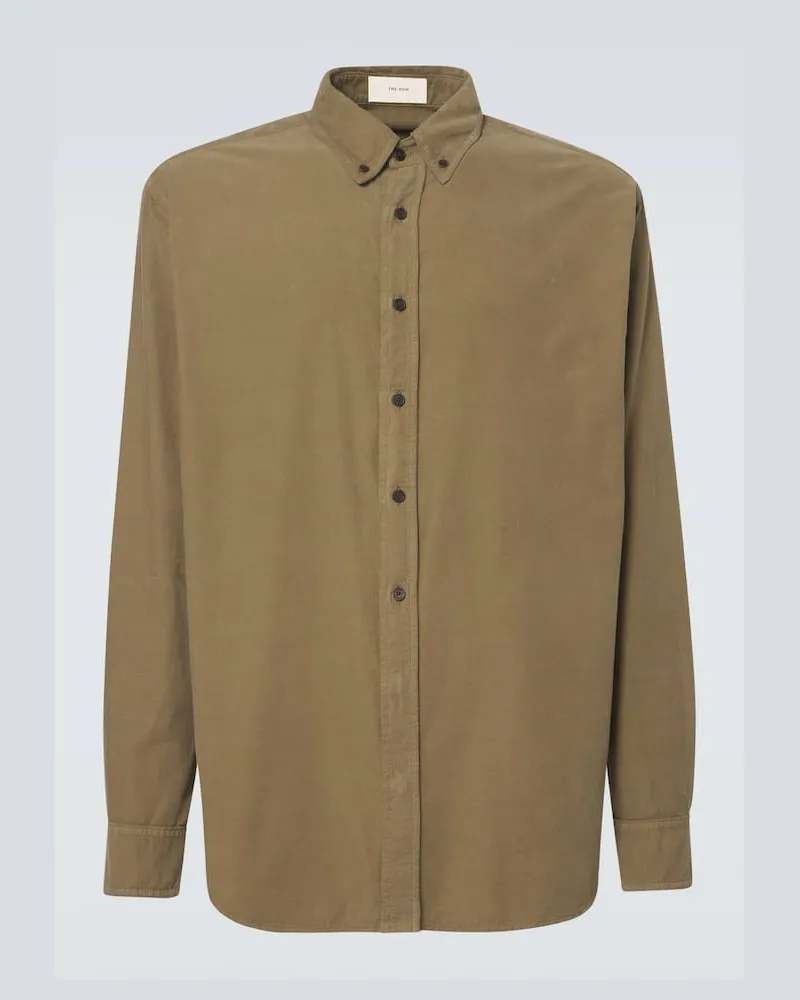 The Row Camicia Ruskin in cotone Verde