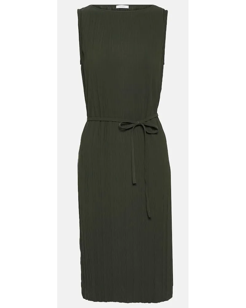 Max Mara Leisure - Abito Teulada a pieghe in jersey Verde