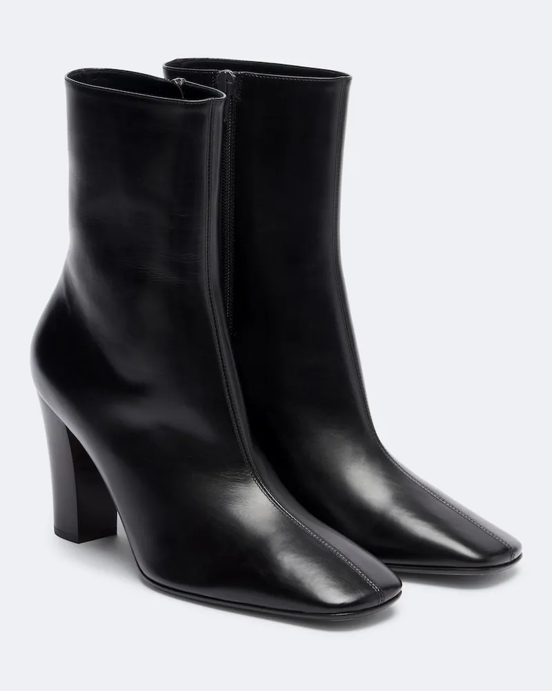 The Row Stivaletti Cindy in pelle Nero