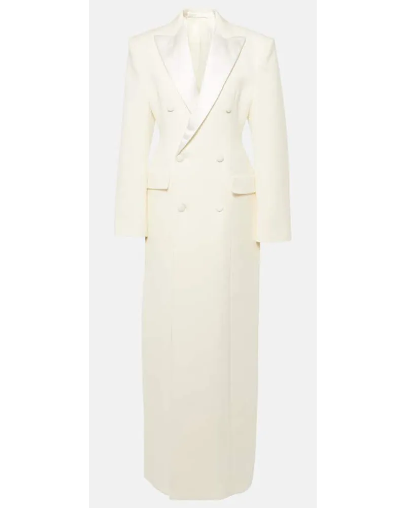 WARDROBE.NYC Cappotto doppiopetto in lana Bianco