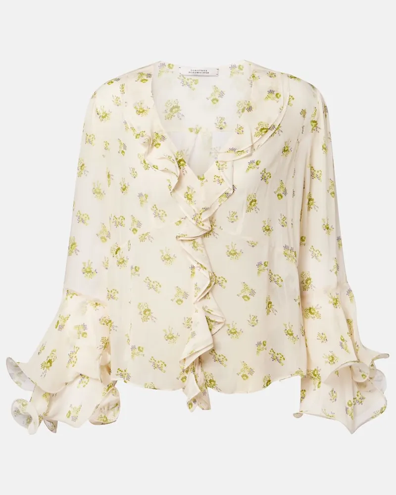 Dorothee Schumacher Blusa Airy Daydream in georgette Multicolore