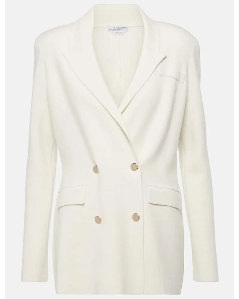 Gabriela Hearst Giacca doppiopetto Bowen in lana vergine Bianco