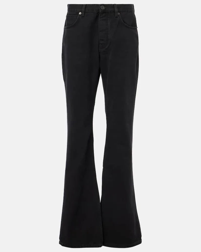 Balenciaga Jeans regular a vita media Nero