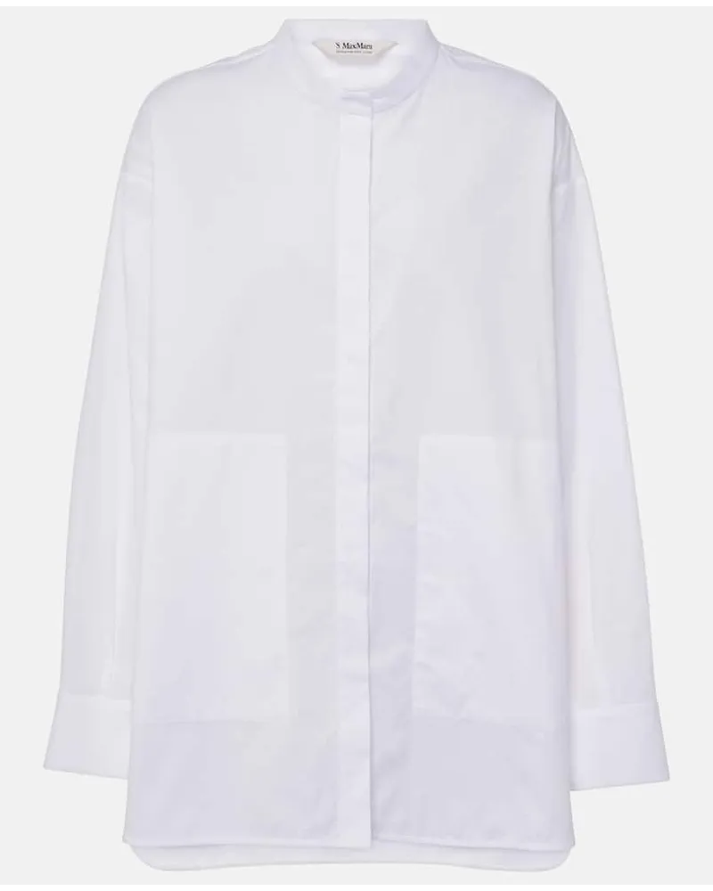 Max Mara Camicia Nanda in cotone Bianco