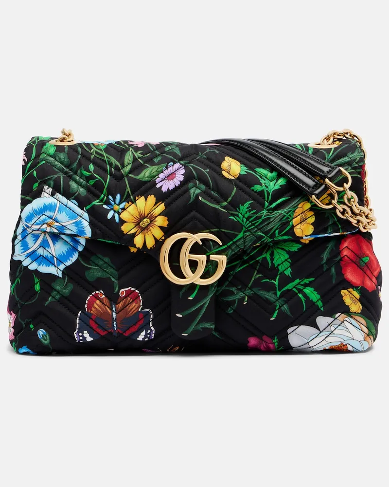 Gucci Borsa a spalla GG Marmont Medium Multicolore