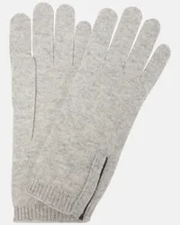 Brunello Cucinelli Guanti in cashmere Grigio