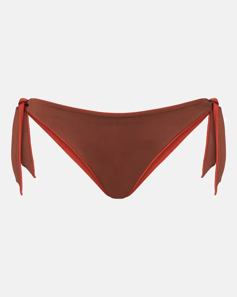 Max Mara Slip bikini reversibile Sella Marrone