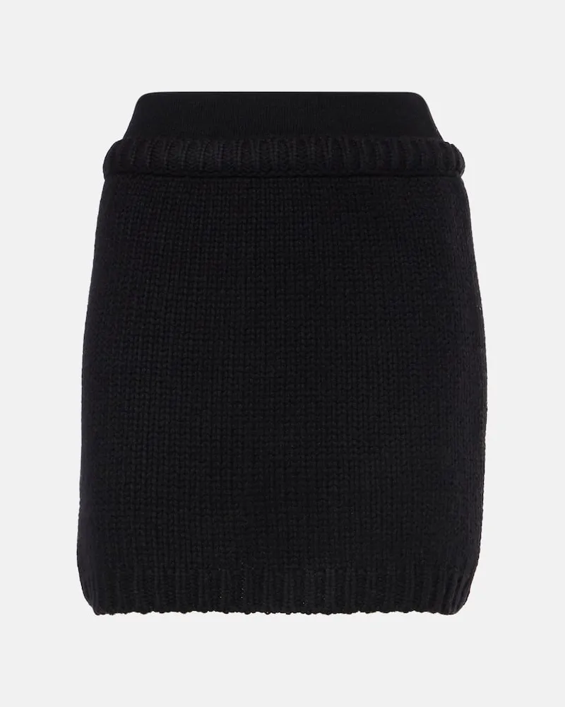 Lisa Yang Minigonna Lovi in cashmere Nero