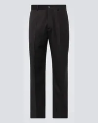 Balenciaga Pantaloni flared in lana Nero