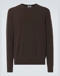 ALLUDE Pullover in cashmere Marrone