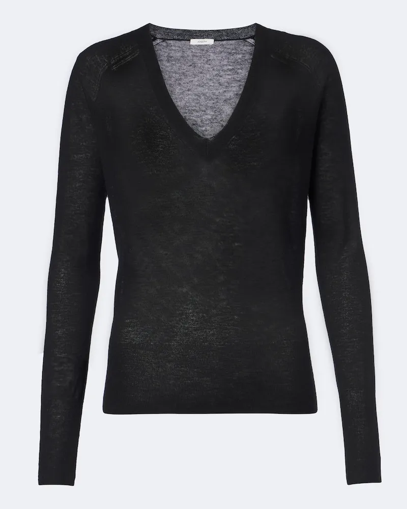 Joseph Pullover Cetus in cashmere Nero