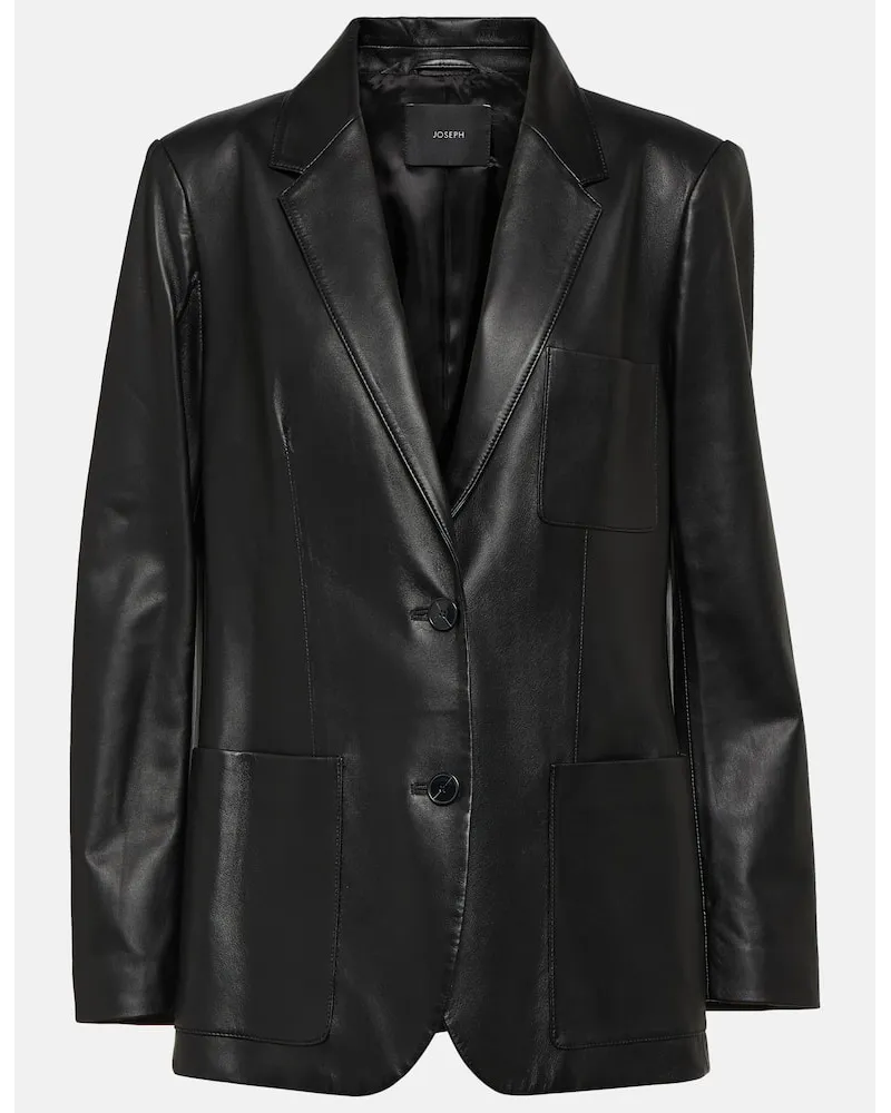 Joseph Blazer Jacques in pelle Nero