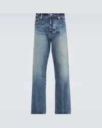 Kenzo Asagao - Jeans regular a vita alta Blu