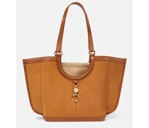 See By Chloé Shopper Mara Large in suede e pelle
