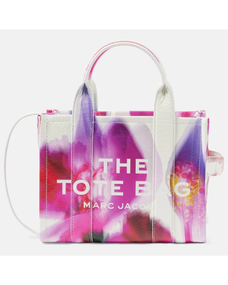 Marc Jacobs Borsa Future Floral Small in pelle Bianco