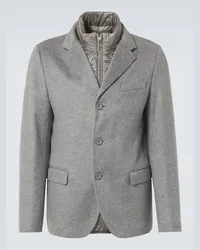 Herno Blazer in cashmere Grigio