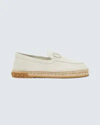 Valentino Garavani Espadrillas Leisure Flows in suede Bianco